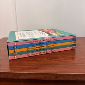 Little people big dreams trailblazing men book set - 5 books